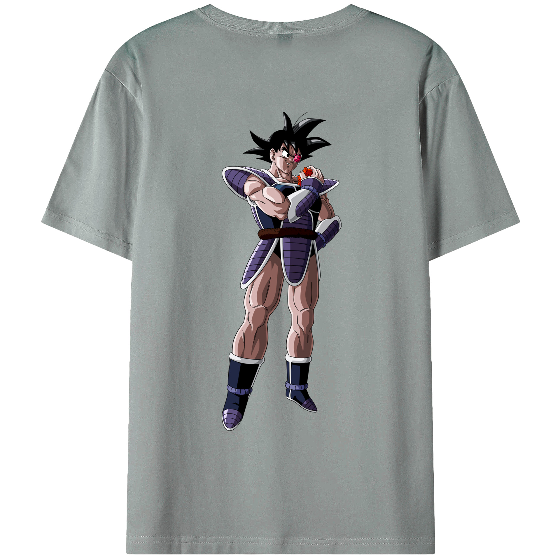 （画像用） ドラゴンボール 孫悟空（そん ごくう）Son Goku カカロット DRAGON BALL Kakarotto 綿100％ メンズ半袖Tシャツ（バックプリント） 通気性